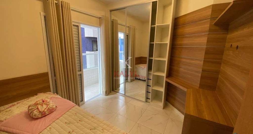 Apartamento com 2 dorms, Caiçara, Praia Grande - R$ 446 mil, Cod: 2540
