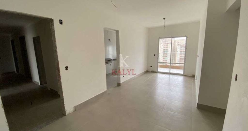 Apartamento com 3 dormitórios à venda, 98 m² por R$ 690.000,00 - Aviação - Praia Grande/SP