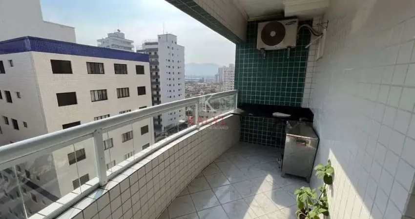 Apartamento com 2 dormitórios à venda, 95 m² por R$ 660.000,00 - Guilhermina - Praia Grande/SP