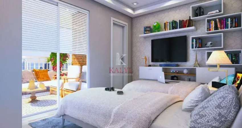 Apartamento com 2 dormitórios à venda, 85 m² por R$ 600.000,00 - Canto do Forte - Praia Grande/SP