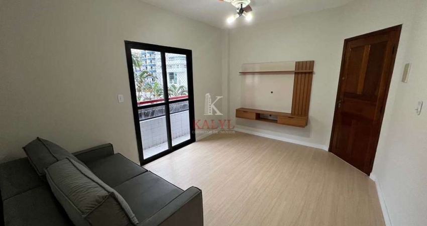Apartamento com 1 dorm, Guilhermina, Praia Grande - R$ 320 mil, Cod: 8687