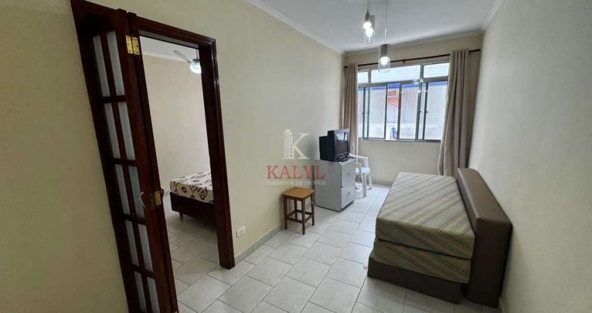 Apartamento com 1 quarto, Canto do Forte, Praia Grande - R$ 225 mil, Cod: 8784