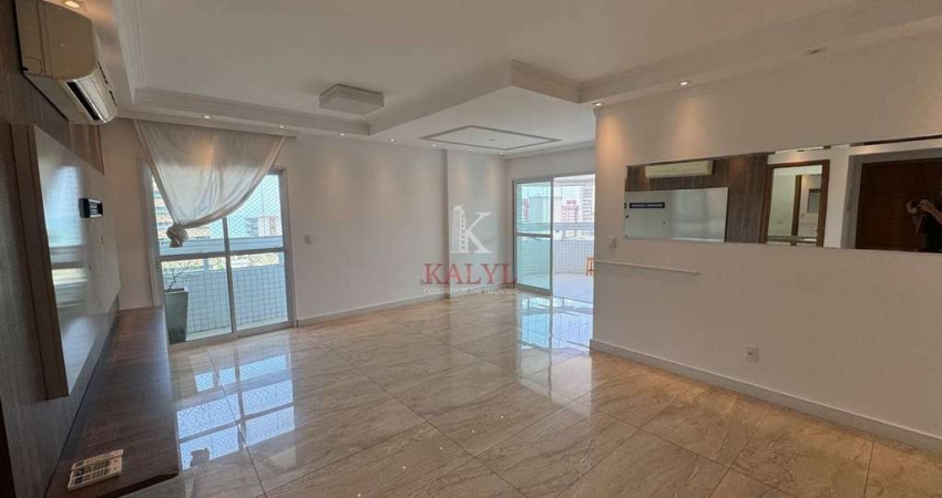 Apartamento com 3 quartos, Guilhermina, Praia Grande - R$ 950 mil, Cod: 8845