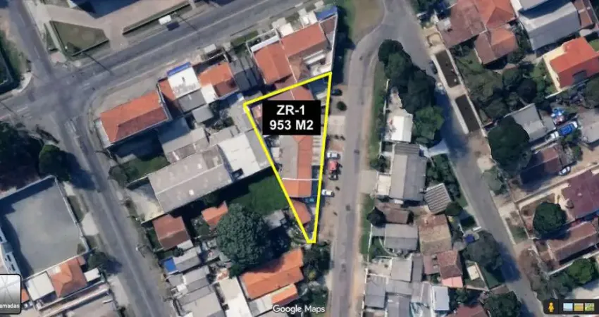 Terreno ZR1 no Boqueirão – 953 m² com 68m de Frente para a Avenida