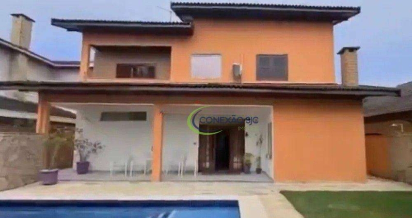 Sobrado com 4 dormitórios à venda, 360 m² por R$ 3.200.000,00 - Conjunto Residencial Esplanada do Sol - São José dos Campos/SP