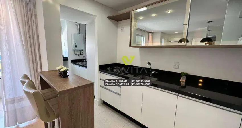 Apartamento com 3 dormitórios à venda, 82 m² por r$ 849.035,06 - itoupava seca - blumenau/sc