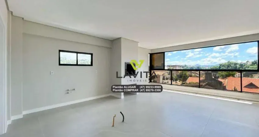 Apartamento com 03 suítes(02 demi) à venda, 110 m² por r$ 849.000 - velha - blumenau/sc