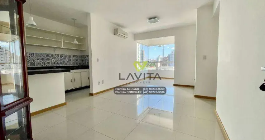 Apartamento com 2 dormitórios para alugar, 64 m² por r$ 2.250/mês - victor konder - blumenau/sc