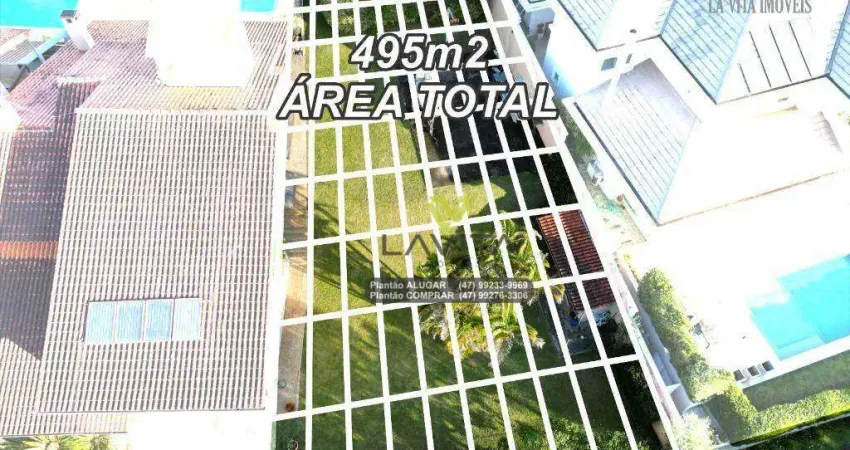 Terreno à venda no city figueiras, 495 m² por r$ 1.200.000 - vorstadt - blumenau/sc