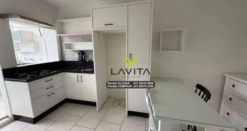 Apartamento semi mobiliado para aluguel no bairro ponta aguda em blumenau por apenas r$ 1.700,00