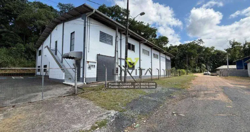 Galpão para alugar, 749 m² por R$ 7.700,00/mês - Encano Do Norte - Indaial/SC