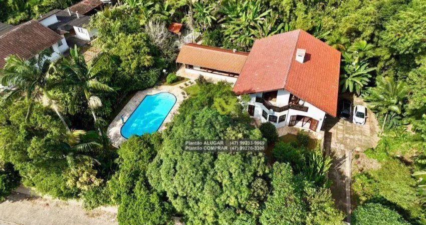 Casa residencial ou comercial á venda com 558m² área construída - 4 dormitórios - bairro badenfurt - blumenau sc