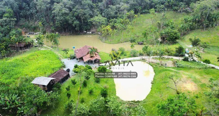 Sítio com 3 dormitórios à venda, 67.000 m² por R$ 1.000.000 - Patrimônio - Massaranduba/SC | La Vita Imóveis