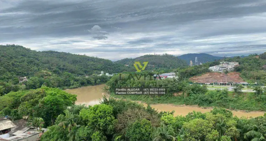 Apartamento com 3 dormitórios para alugar, 129 m² por r$ 2.900/mês - vorstadt - blumenau/sc