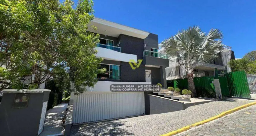 Casa à venda com 5 suítes no condomínio fechado vivendas do atlântico praia do estaleiro, balneário camboriú sc