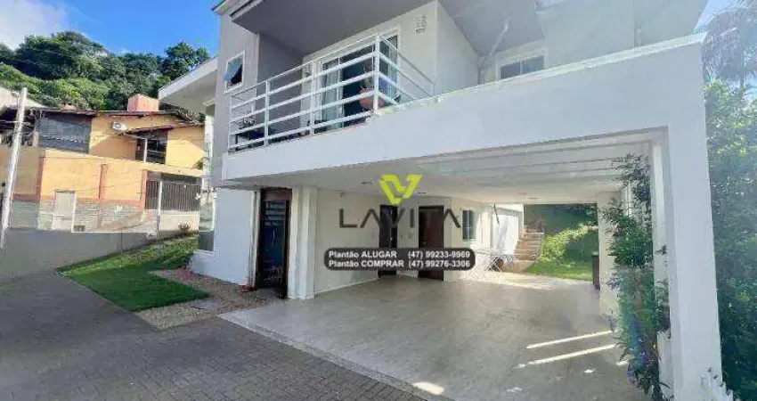 Casa com 4 dormitórios à venda, 204 m² por r$ 1.500.000,00 - itoupava seca - blumenau/sc