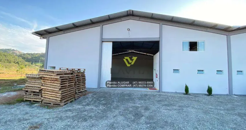 Galpão para alugar, 355 m² por R$ 6.638,33/mês - Belchior Baixo - Gaspar/SC