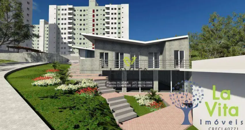 Apartamento SEMIMOBILIADO a Venda com 2 Dormitórios - Res. Blumengartens - Passo Manso - Blumenau SC | La Vita Imóveis