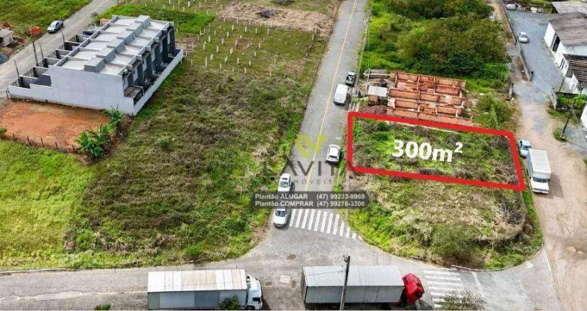 Terreno à Venda com 300m² Localizado no Bairro Belchior Central - Loteamento Terras do Vale - Gaspar SC | La Vita Imóveis