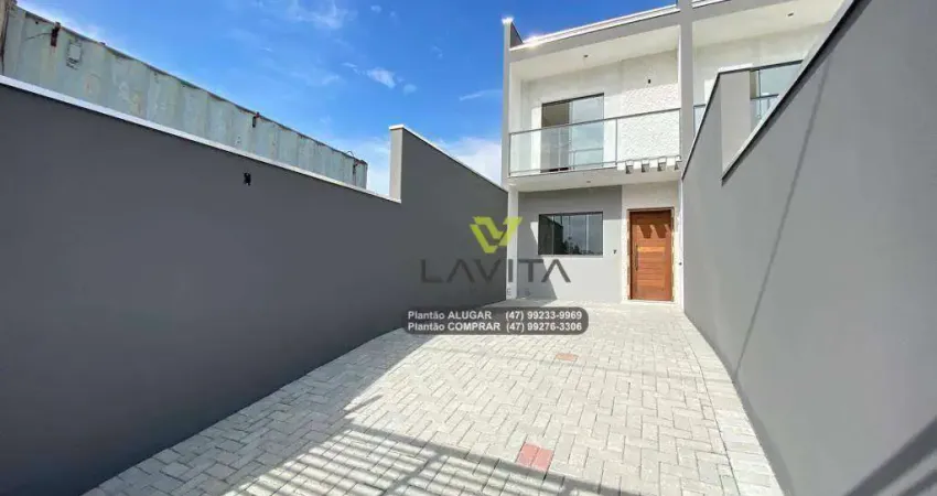 Casa, Sobrado com 2 Dormitórios para Aluguel, Locação, Bairro Belchior Central - Loteamento Terras do Vale - Gaspar SC | La Vita Imóveis