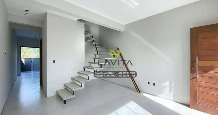 Casa, Sobrado com 2 Dormitórios para Aluguel, Locação, Bairro Belchior Central - Loteamento Terras do Vale - Gaspar SC | La Vita Imóveis