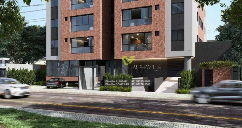 Apartamento Garden, Novo com 3 Dormitórios Sendo 1 Suíte 153m² Privativos - Res Alphaville - Bairro Vorstad - Blumenau SC | La Vita Imóveis
