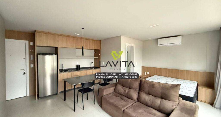 Apartamento com 1 dormitório para alugar, 35 m² por R$ 2.190/mês - Ponta Aguda - Blumenau/SC