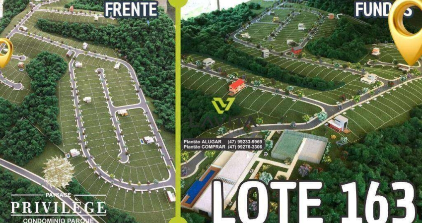 Terreno em condomínio fechado à venda na Rua Silvano Cândido da Silva Sênior, 3065, Ponta Aguda, Blumenau