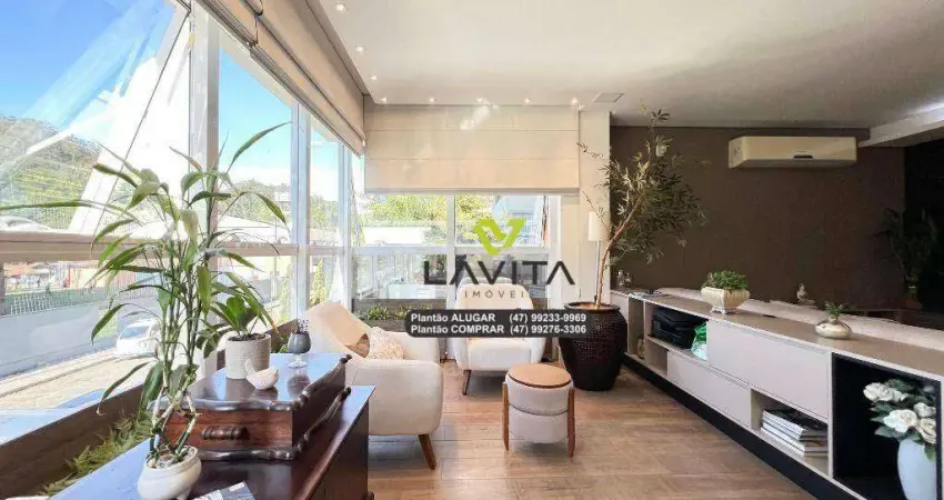 Apartamento com 3 dormitórios à venda, 320 m² por R$ 3.800.000,00 - Ponta Aguda - Blumenau/SC
