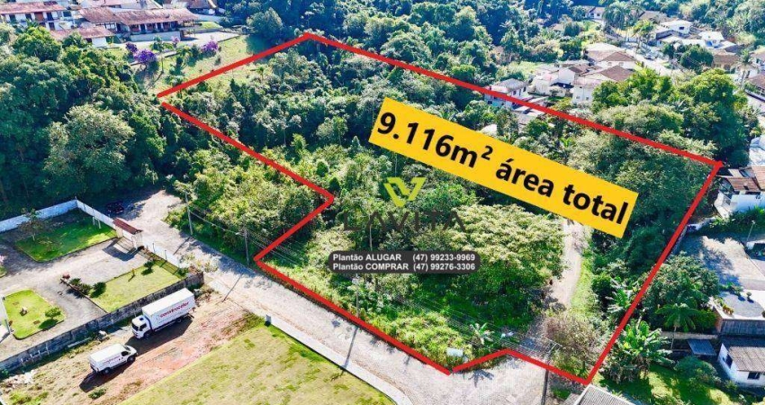 Terreno com 9.116m² Residencial ou Comercial à Venda – Itoupava Norte, Blumenau/SC | La Vita Imóveis