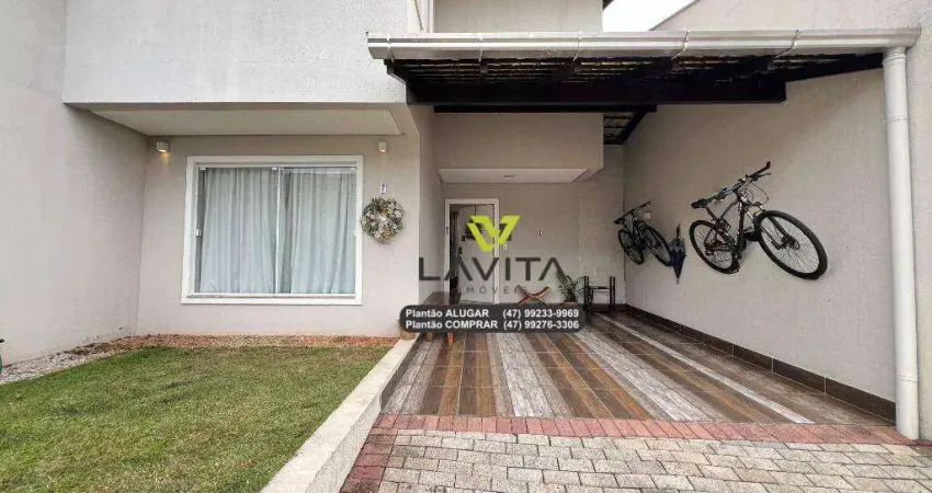 Casa em Condomínio Fechado Para Locação, Aluguel com 3 Dormitórios Sendo 1 Suíte SEMIMOBILIADA Bairro Vorstad, Blumenau SC | La Vita Imóveis