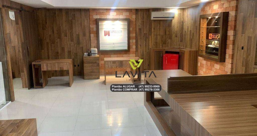Excelente sala comercial no Edifício Premier no Bairro Centro em Blumenau