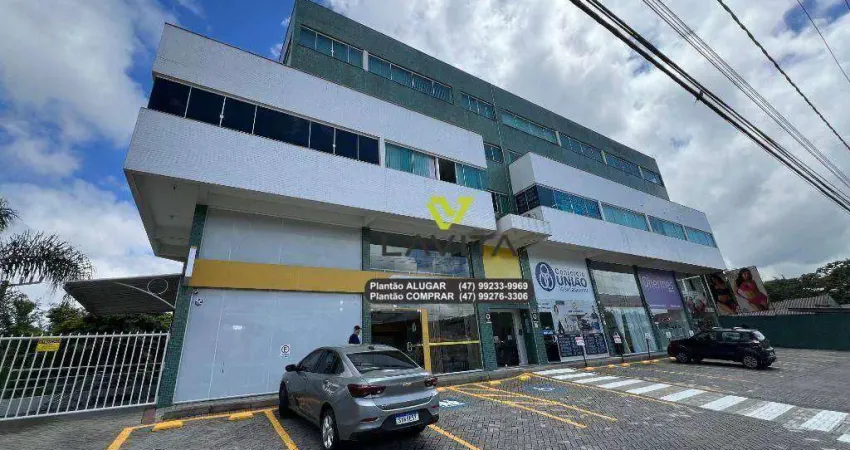 Sala comercial para Aluguel, Locação com 26,68m² privativos, Ed. Comercial Bela Center - Bairro Bela Vista - Gaspar SC | La Vita Imóveis