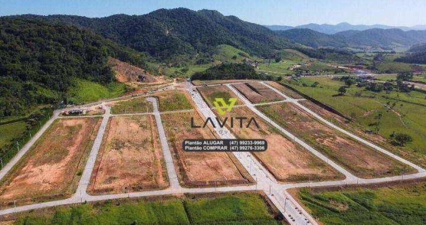 Terreno à venda, 503 m² por R$ 350.000 - Poço Grande - Gaspar/SC | La Vita Imóveis