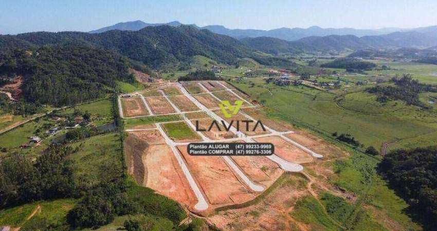 Terreno à venda, 983 m² por R$ 320.000 - Poço Grande - Gaspar/SC | La Vita Imóveis