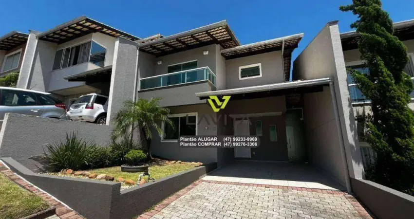 Casa com 3 dormitórios para alugar, 160 m² por R$ 4.637,14/mês - Vorstadt - Blumenau/SC