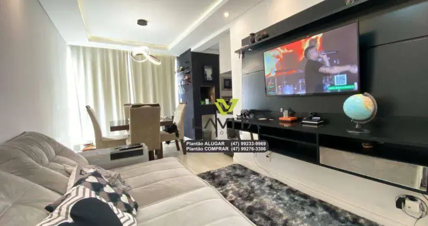 Apartamento Totalmente Mobiliado no Bairro Fortaleza a poucos minutos da Via Expressa no Residencial Fritz K no Bairro Fortaleza em Blumenau