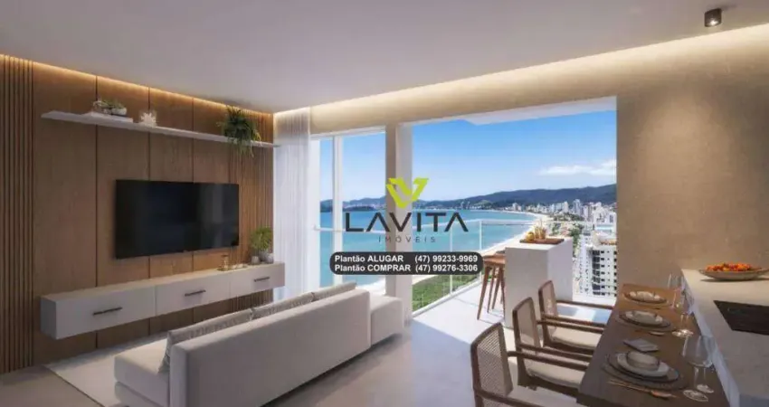 Apartamento 2 suítes à venda, 79,80m² por r$ 1.300.000,00 bal. piçarras/sc