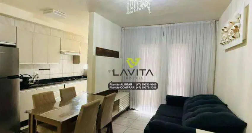 Apartamento totalmente mobiliado no reidencial retiro dos caçadores no bairro da velha central em blumenau por apenas r$ 2.250,00
