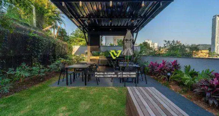 Apartamento totalmente mobiliado ao lado da furb em blumenau investimento seguro, rentável e com alta demanda!