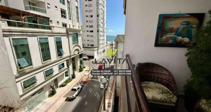 Apartamento com 2 dormitórios à venda, 118 m² por r$ 1.450.000,00 - centro - balneário camboriú/sc