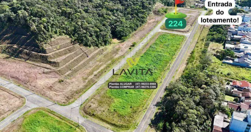 Terreno à venda, 360 m² por r$ 252.000,00 - figueira - gaspar/sc