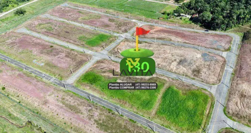 Terreno à venda, 360 m² por r$ 252.000,00 - figueira - gaspar/sc