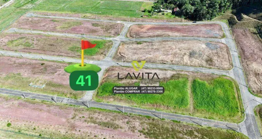 Terreno à venda, 382 m² por r$ 267.834,00 - figueira - gaspar/sc