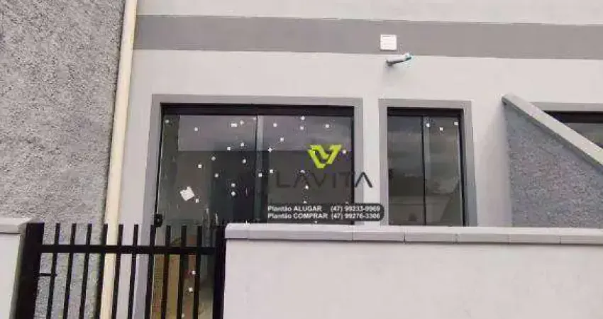 Apartamento com 1 dormitório para alugar, 30 m² por r$ 1.200,01/mês - figueira - gaspar/sc