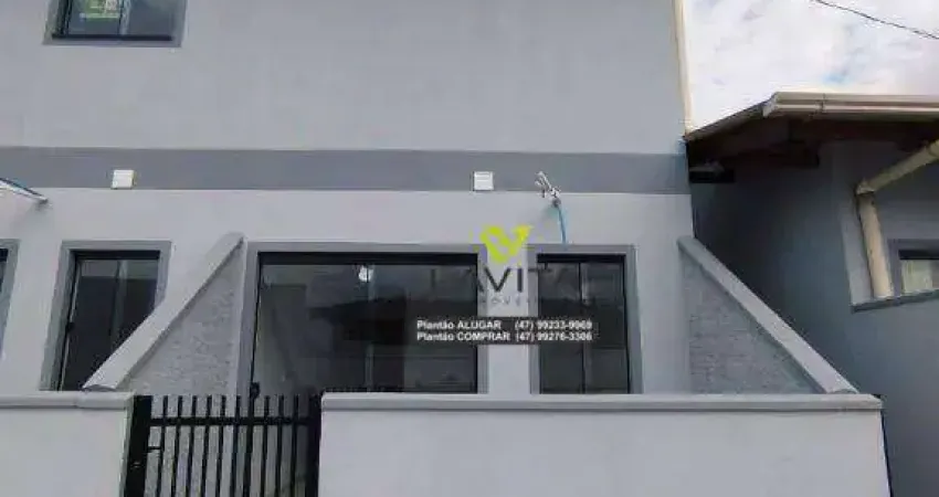 Apartamento com 1 dormitório para alugar, 30 m² por r$ 1.200/mês - figueira - gaspar/sc