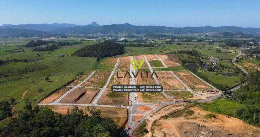 Terreno à venda, 502 m² por r$ 200.000,00 - poço grande - gaspar/sc