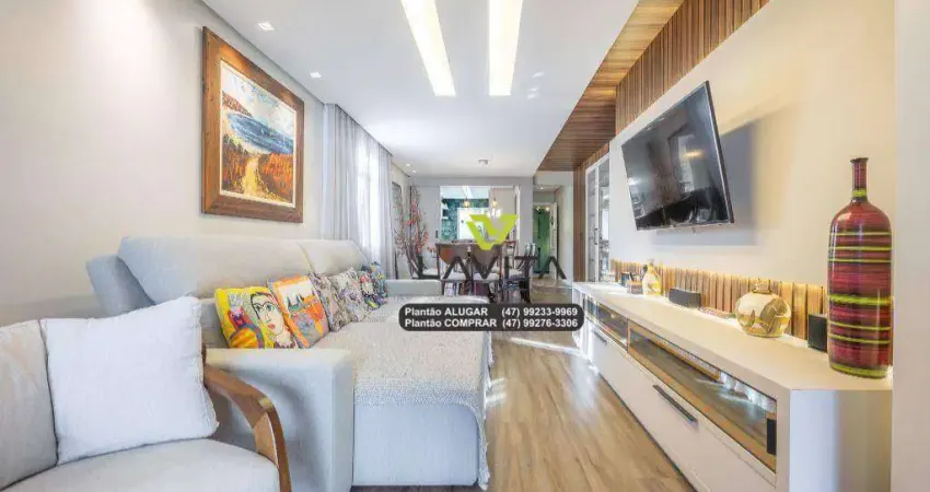 Apartamento com 3 dormitórios à venda, 194 m² por r$ 875.000,00 - ponta aguda - blumenau/sc