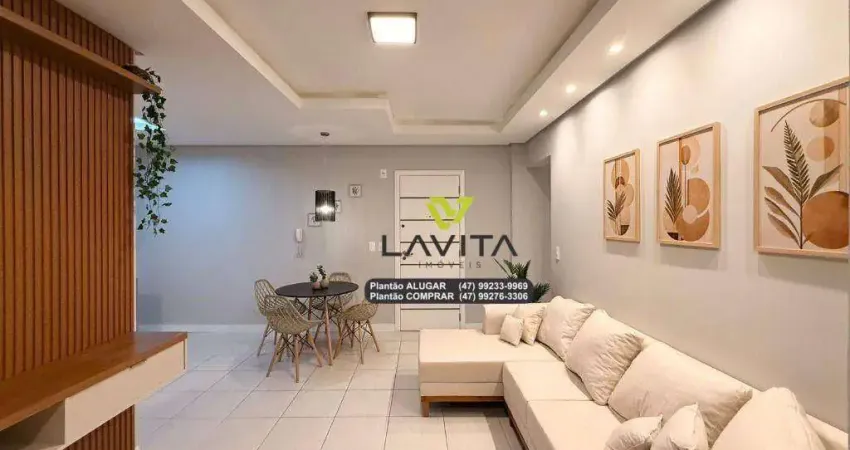 Apartamento com 2 dormitórios à venda, 64 m² por r$ 399.000,00 - fortaleza - blumenau/sc