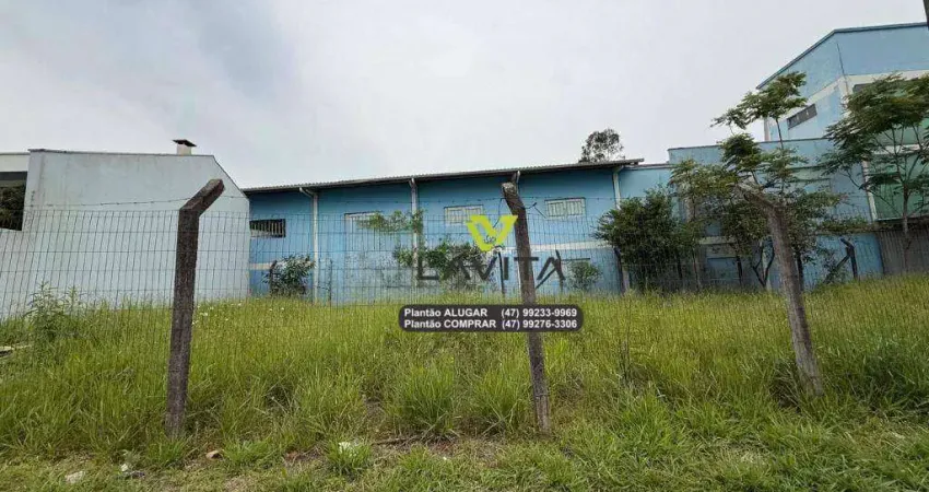 Terreno residencial no centro de gaspar sc com 348m2 por apenas r$ 480.000,00